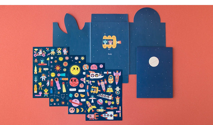 Londji Dekorative Aufkleber Stickers Space bei Nauli and Stories