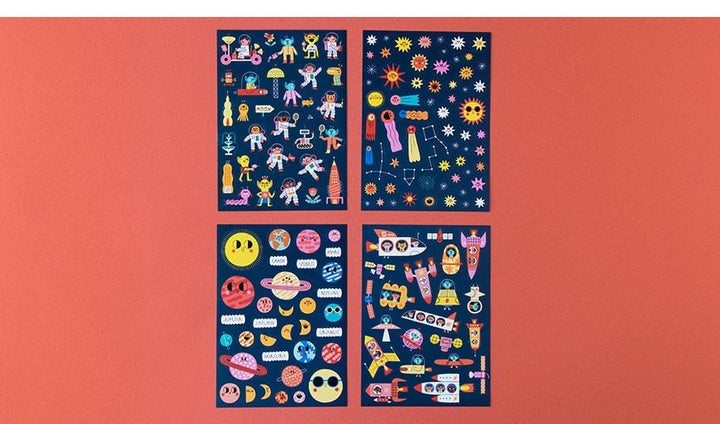 Londji Dekorative Aufkleber Stickers Space bei Nauli and Stories