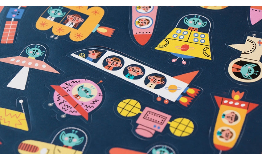 Londji Dekorative Aufkleber Stickers Space bei Nauli and Stories