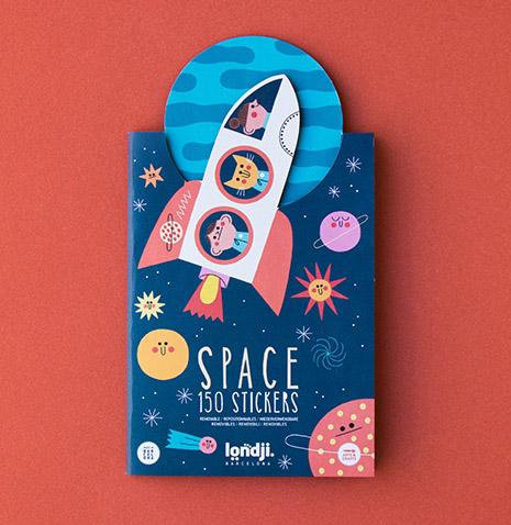 Londji Dekorative Aufkleber Stickers Space bei Nauli and Stories