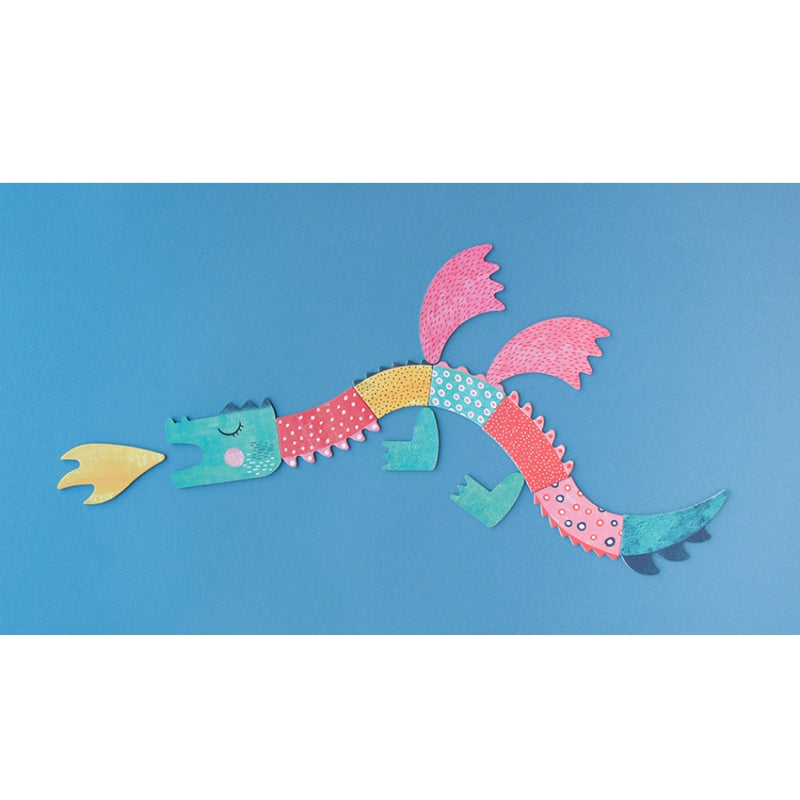 Londji Spiel Drac - Drachen - Kreatives Legespiel bei Nauli and Stories