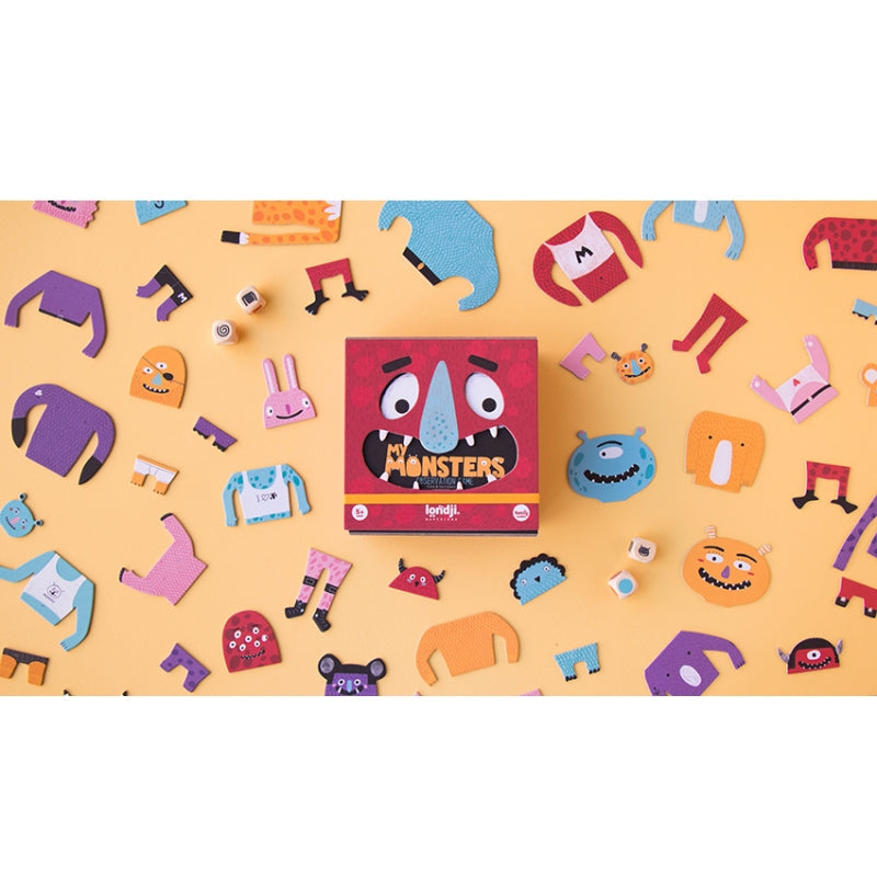 Londji Spiel My Monsters - Beobachtungsspiel bei Nauli and Stories