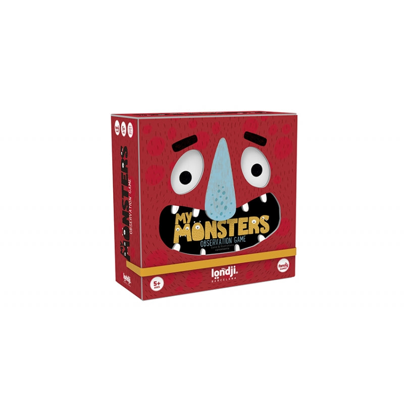Londji Spiel My Monsters - Beobachtungsspiel bei Nauli and Stories