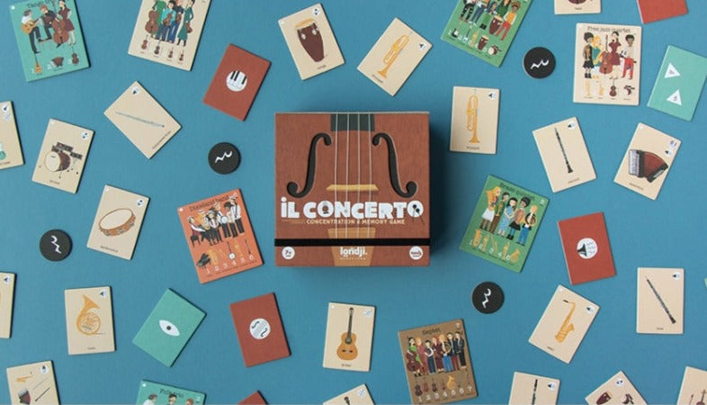 Londji Spiel Il Concerto - Musikinstrumente - Memo bei Nauli and Stories