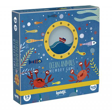 Londji Spiel Ocean Animals Memo Spiel bei Nauli and Stories