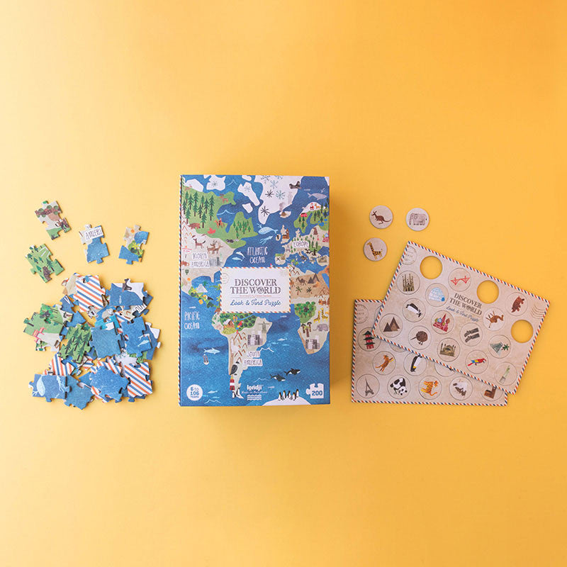 Londji Puzzle Discover the World bei Nauli and Stories