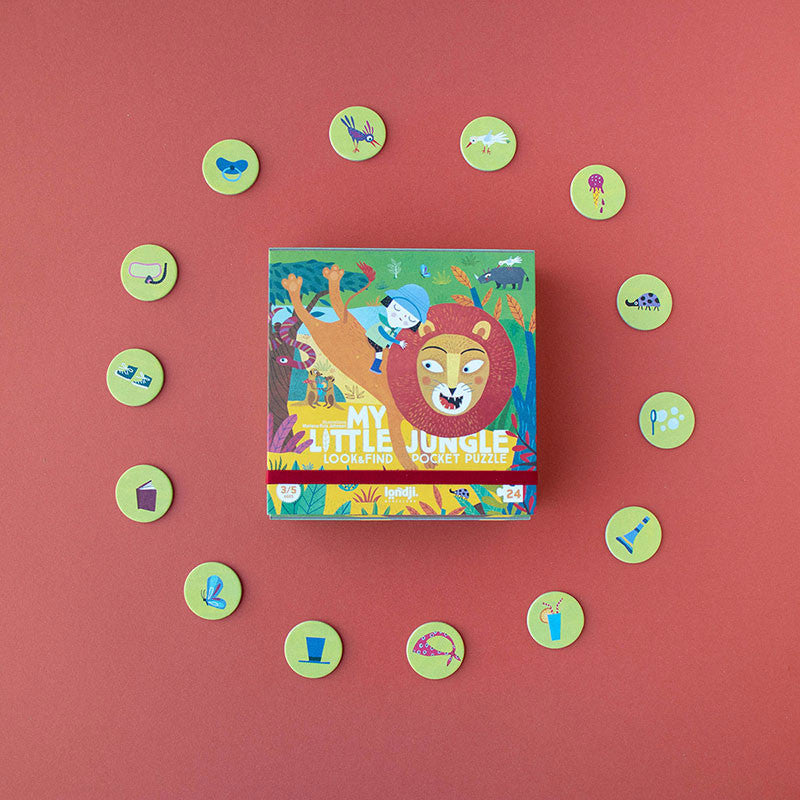 Londji Puzzle My Little Jungle - Puzzle mit 24 Teilen bei Nauli and Stories