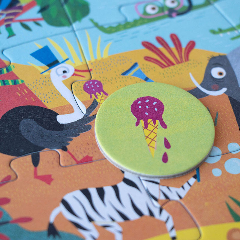 Londji Puzzle My Little Jungle - Puzzle mit 24 Teilen bei Nauli and Stories