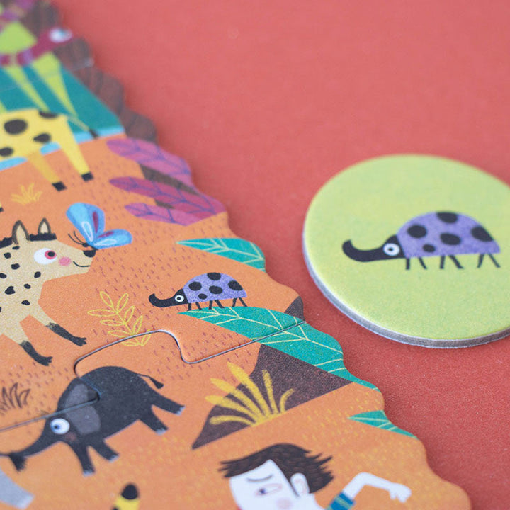 Londji Puzzle My Little Jungle - Puzzle mit 24 Teilen bei Nauli and Stories