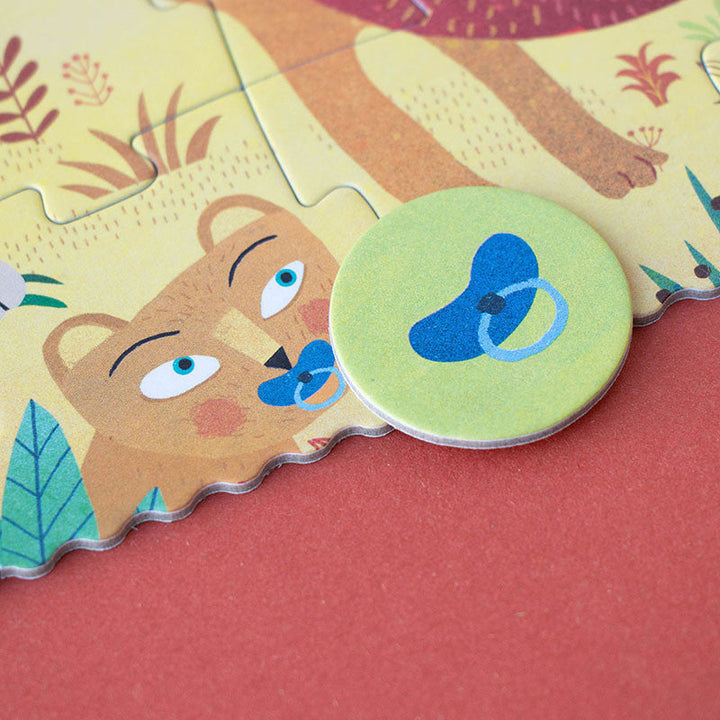 Londji Puzzle My Little Jungle - Puzzle mit 24 Teilen bei Nauli and Stories