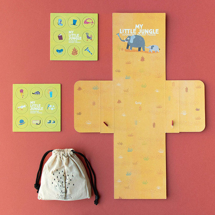 Londji Puzzle My Little Jungle - Puzzle mit 24 Teilen bei Nauli and Stories