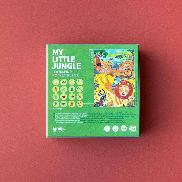 Londji Puzzle My Little Jungle - Puzzle mit 24 Teilen bei Nauli and Stories
