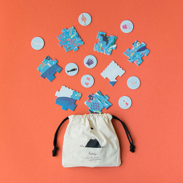 Londji Puzzle My Little Ocean - Puzzle mit 24 Teilen bei Nauli and Stories