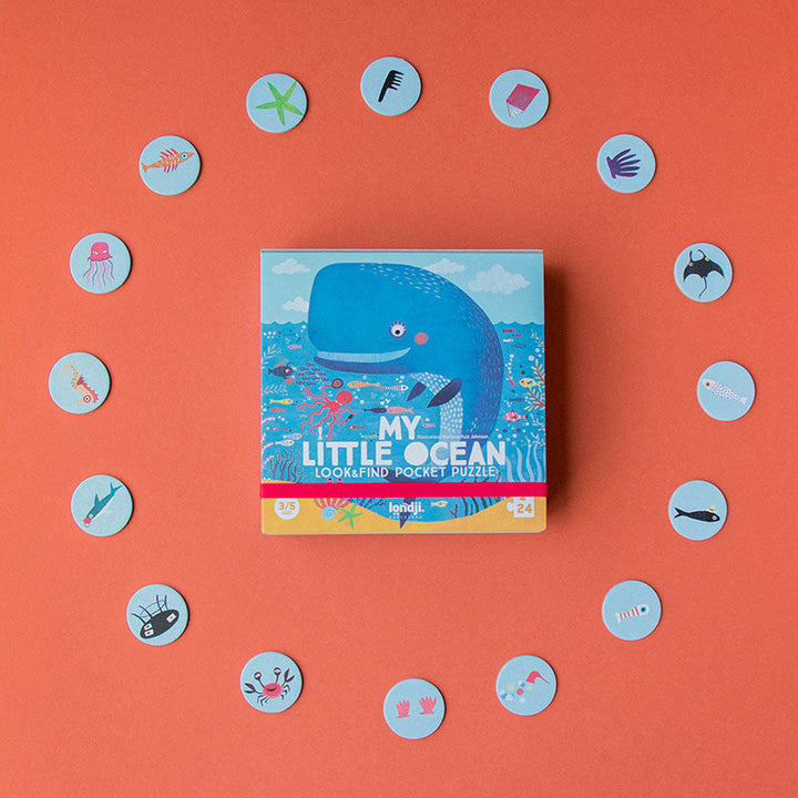 Londji Puzzle My Little Ocean - Puzzle mit 24 Teilen bei Nauli and Stories