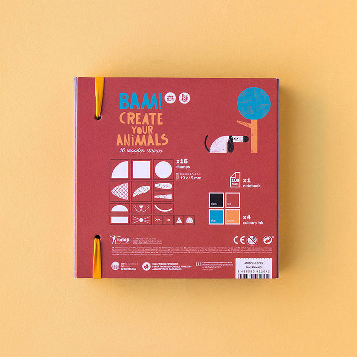 Londji Stempel BAM! - Create your animals bei Nauli and Stories