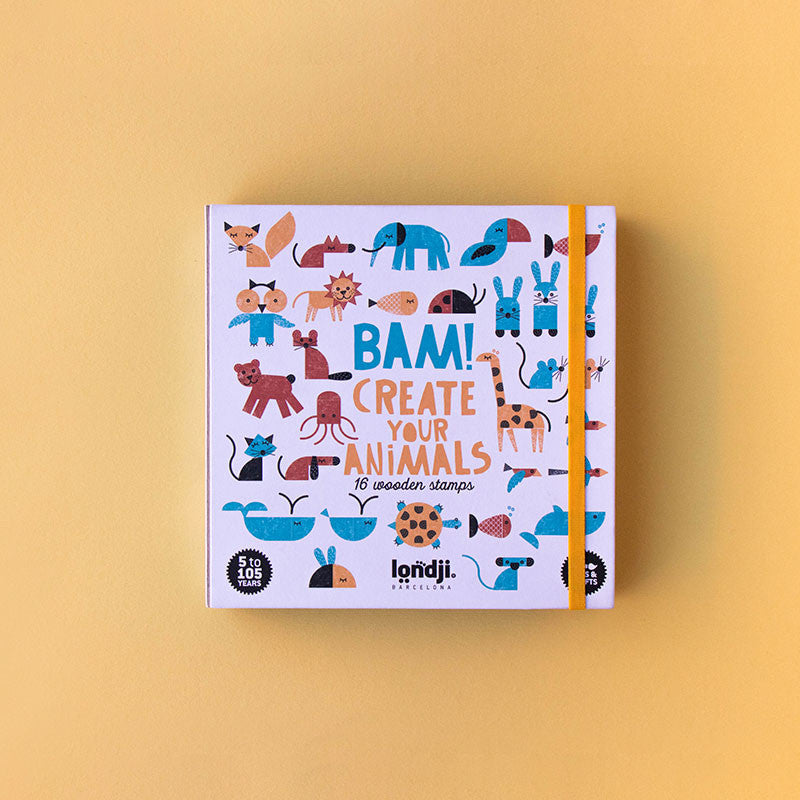 Londji Stempel BAM! - Create your animals bei Nauli and Stories