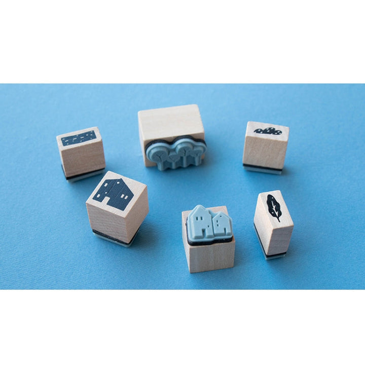 Londji Stempel Stempel Dorf  - VILLAGES CALM STAMPS bei Nauli and Stories