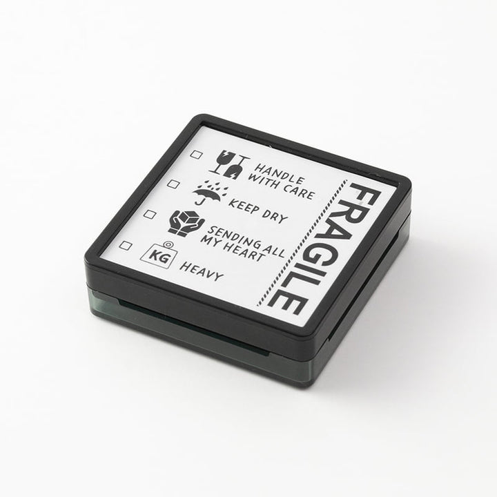 Midori Pre-Inked Stempel Paintable Stamp Pre-inked - Fragile bei Nauli and Stories