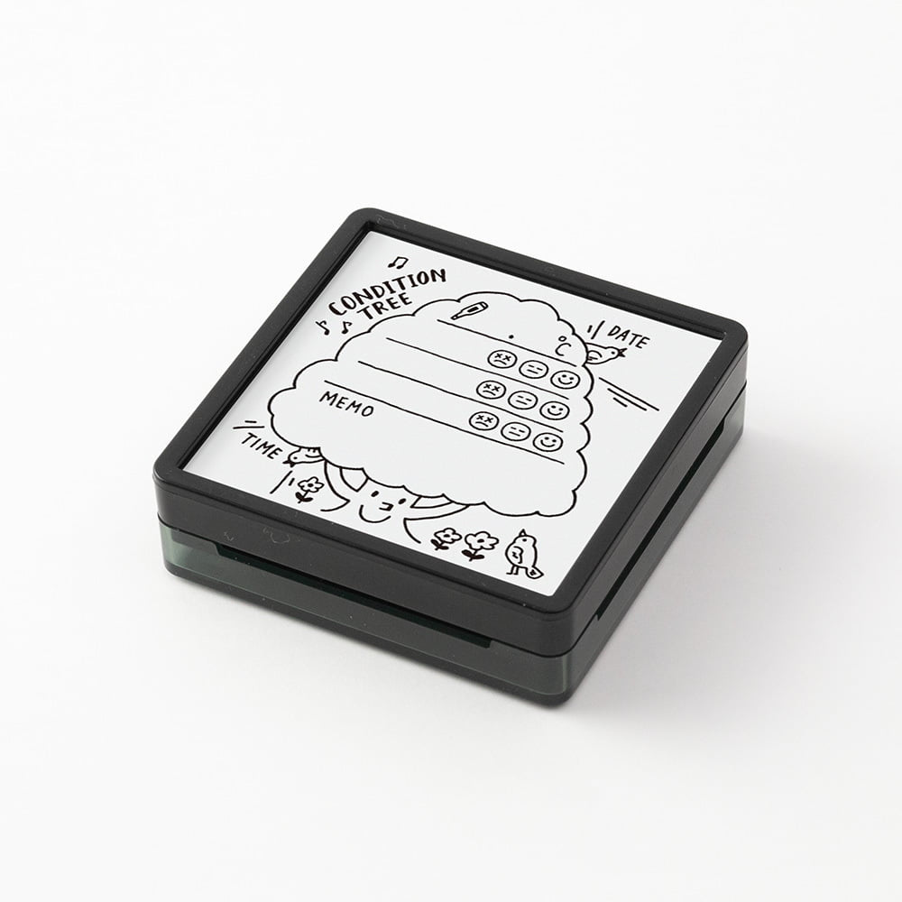 Midori Pre-Inked Stempel Paintable Stamp pre-inked Health Management bei Nauli and Stories