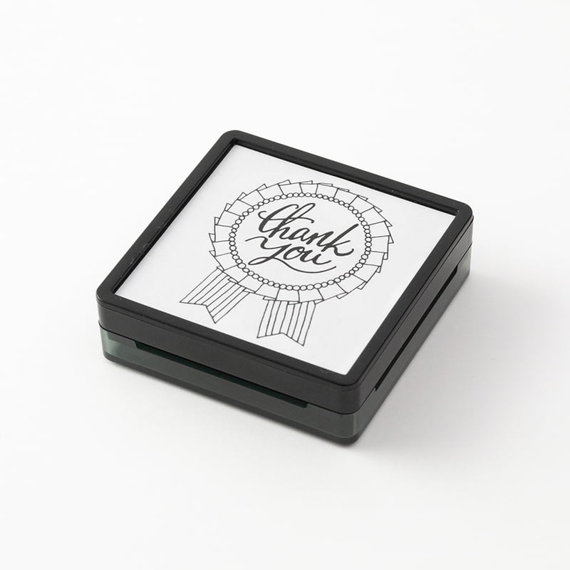 Midori Pre-Inked Stempel Paintable Stamp Pre-inked - Thank You bei Nauli and Stories
