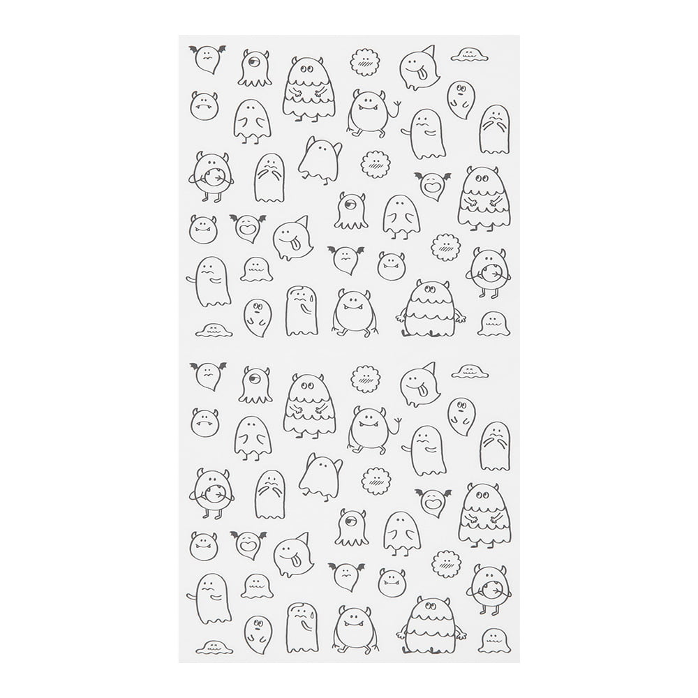 Midori Sticker Chat Monsters Sticker Marché bei Nauli and Stories