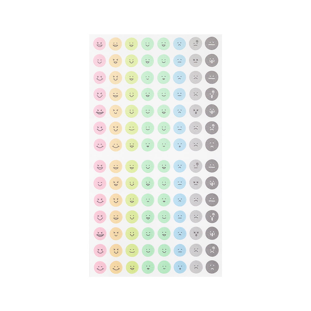 Midori Sticker Feeling Face Sticker bei Nauli and Stories