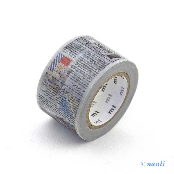 MT Washi Tape Washi Masking Tape Englische Zeitung bei Nauli and Stories