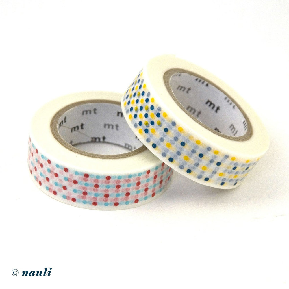 MT Washi Tape Washi Masking Tape marble scarlet gelb bei Nauli and Stories