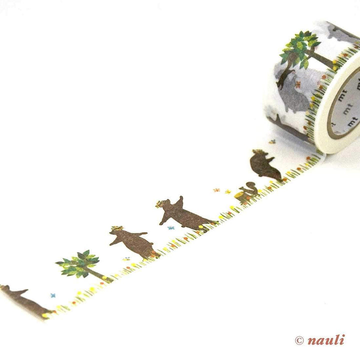 MT Washi Tape Washi Tape / Masking Tape - Hasen &amp; Bären &amp; Eichhörnchen bei Nauli and Stories