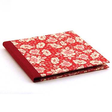 Nauli CD / DVD Hülle für 1 CD CD / DVD Hülle englische Blumen rot bei Nauli and Stories