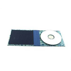 Nauli CD / DVD Hülle für 1 CD CD / DVD Hülle indische Blumen blau bei Nauli and Stories