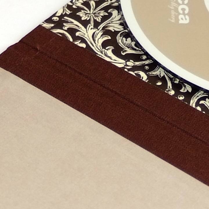 Nauli CD / DVD Hülle für 1 CD CD Hülle Renaissance Ornament braun bei Nauli and Stories