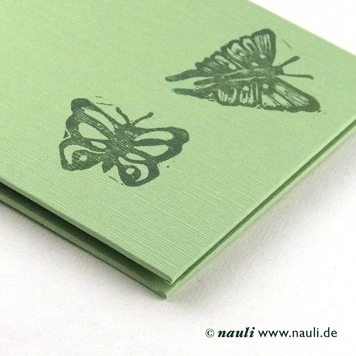 Nauli CD / DVD Hülle für 1 CD CD Hülle Schmetterling grün bei Nauli and Stories