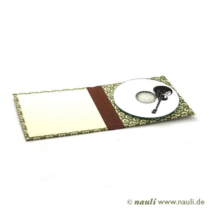 Nauli CD / DVD Hülle für 1 CD CD Hülle Zapfen apfelgrün bei Nauli and Stories