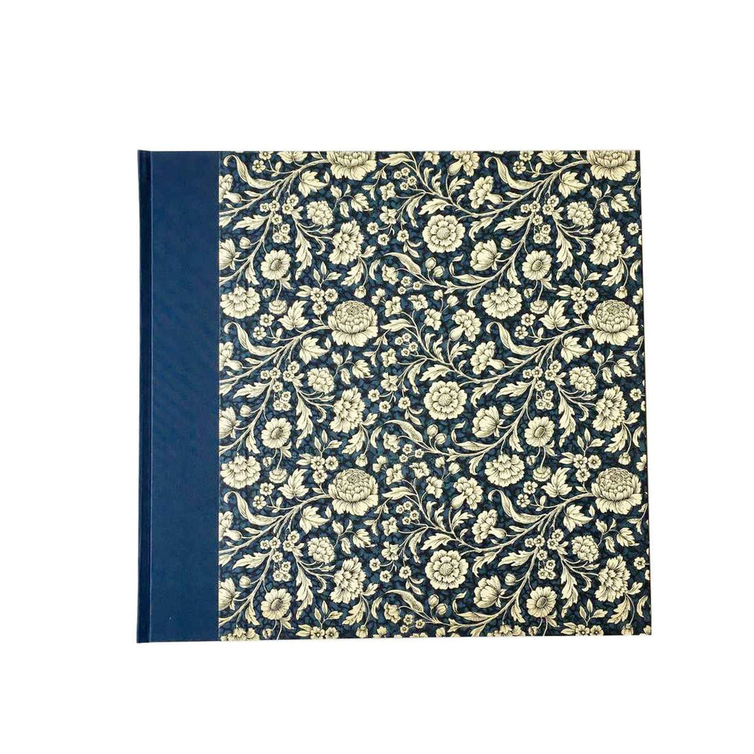 Nauli Fotoalbum Jumbo Fotoalbum Jumbo Renaissance Blumen blau bei Nauli and Stories