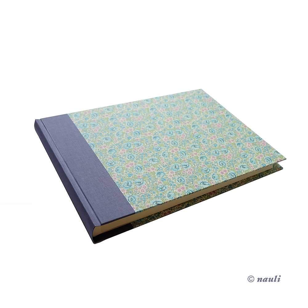 Nauli Fotoalbum XL Fotoalbum XL Blumenwiese türkis lila bei Nauli and Stories