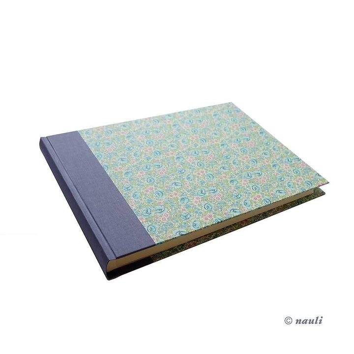 Nauli Fotoalbum XL Fotoalbum XL Blumenwiese türkis lila bei Nauli and Stories