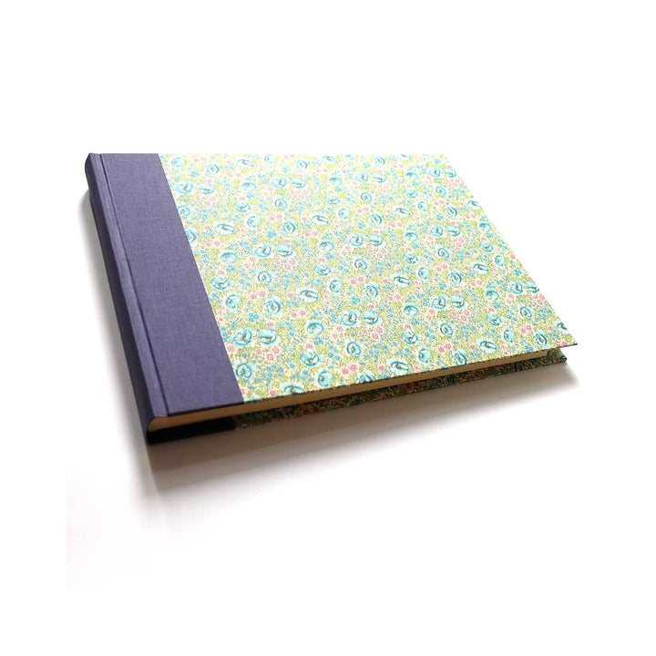 Nauli Fotoalbum XL Fotoalbum XL Blumenwiese türkis lila bei Nauli and Stories