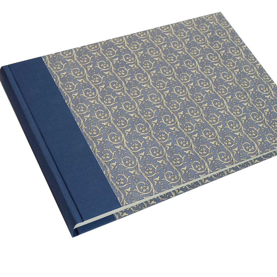 Nauli Fotoalbum XL Fotoalbum XL Organische Ranken blau bei Nauli and Stories