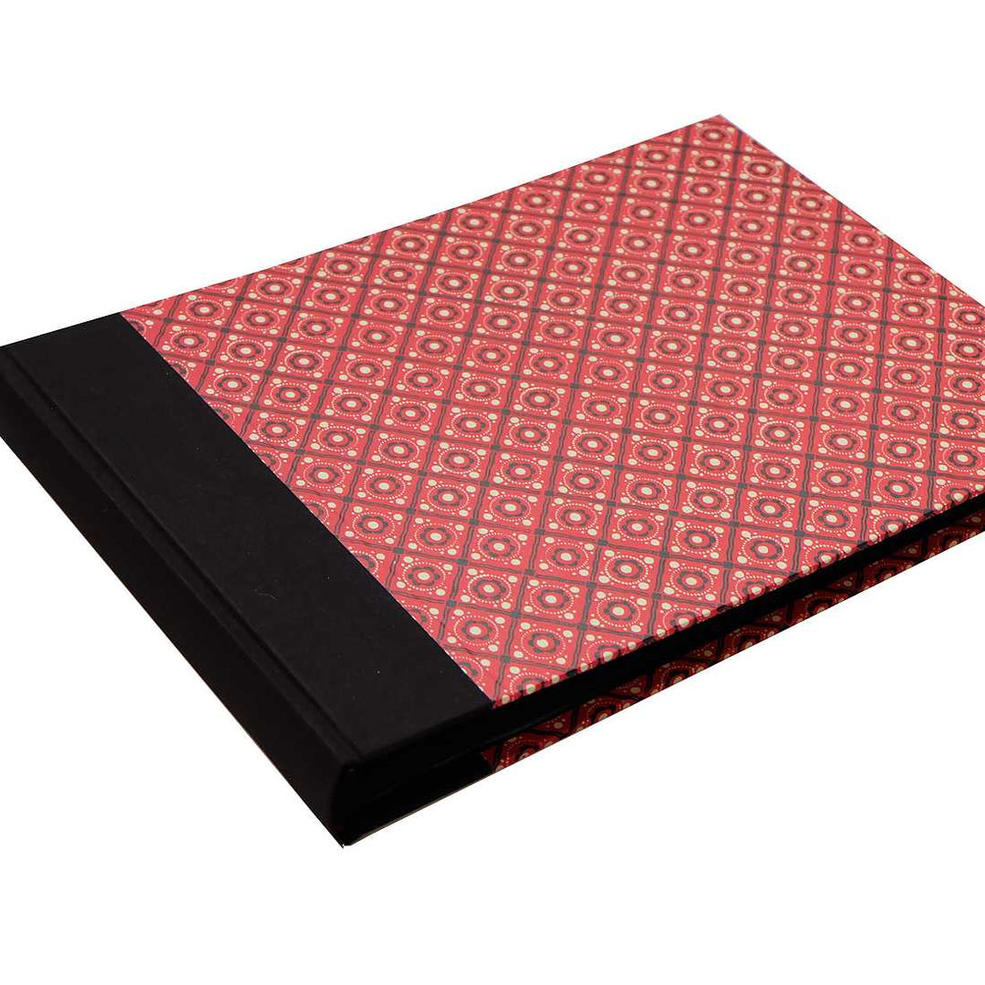 Nauli Fotoalbum XL Fotoalbum XL Pinny Pattern rot schwarz bei Nauli and Stories