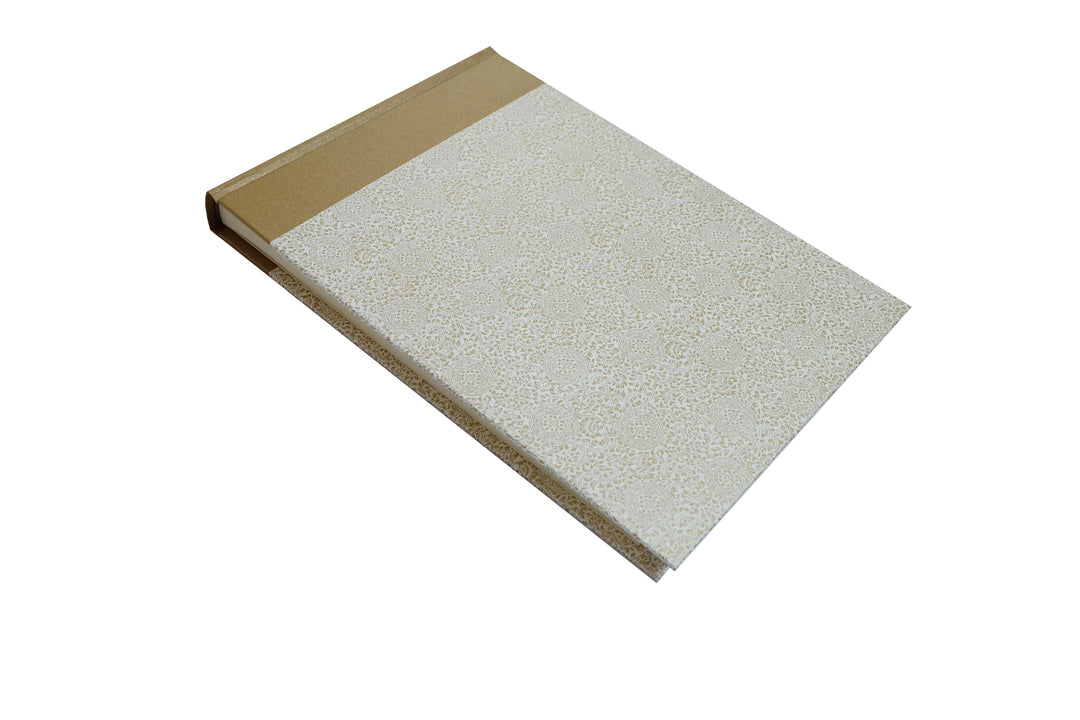 Nauli Fotoalbum XL Hochzeitsalbum gold weiß bei Nauli and Stories