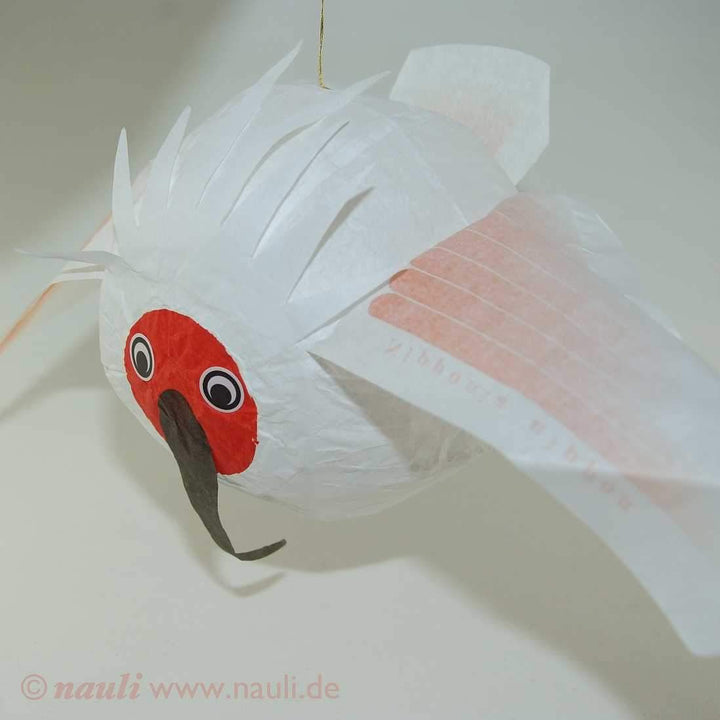 Kamifusen Japanischer Papierballon japanischer Papier Ballon weisser Vogel bei Nauli and Stories