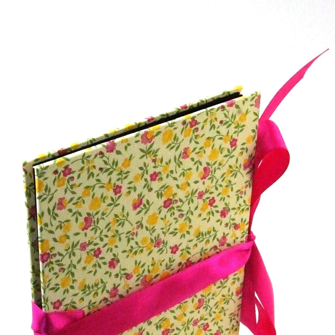 Nauli Leporello Leporello Blumenregen gelb pink bei Nauli and Stories