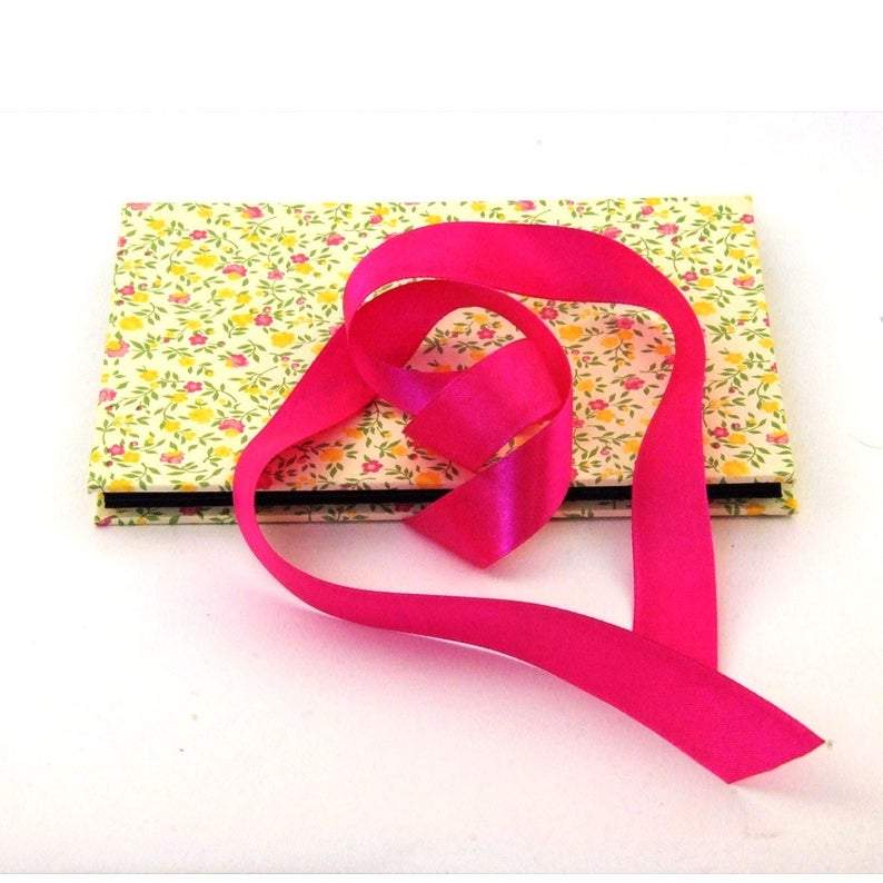 Nauli Leporello Leporello Blumenregen gelb pink bei Nauli and Stories
