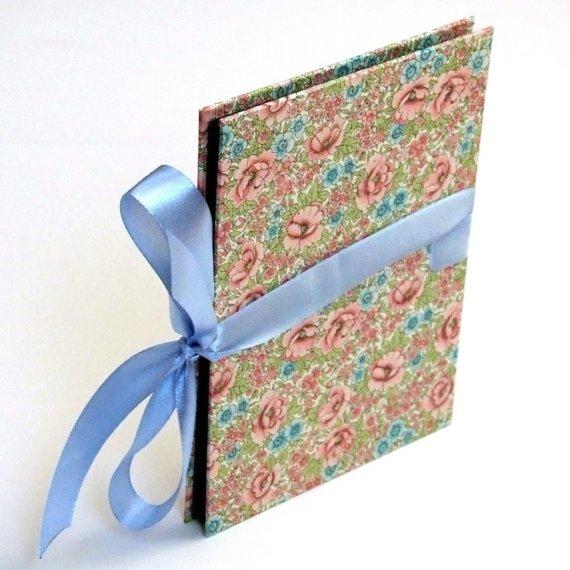 Nauli Leporello Leporello Blumenwiese rosa hellblau bei Nauli and Stories