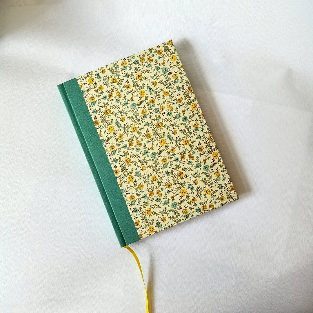 Nauli Registerbuch / Kochbuch Registerbuch / Kochbuch Kornblumen grün bei Nauli and Stories
