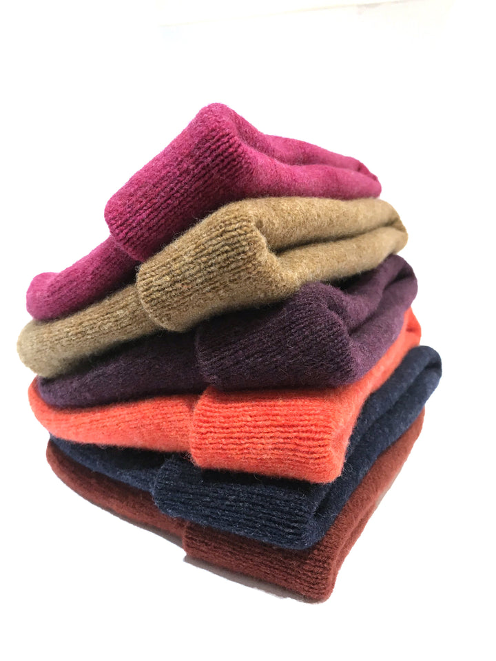Nina Führer Mütze Beanie aus Lammwolle Pink | Nina Führer bei Nauli and Stories