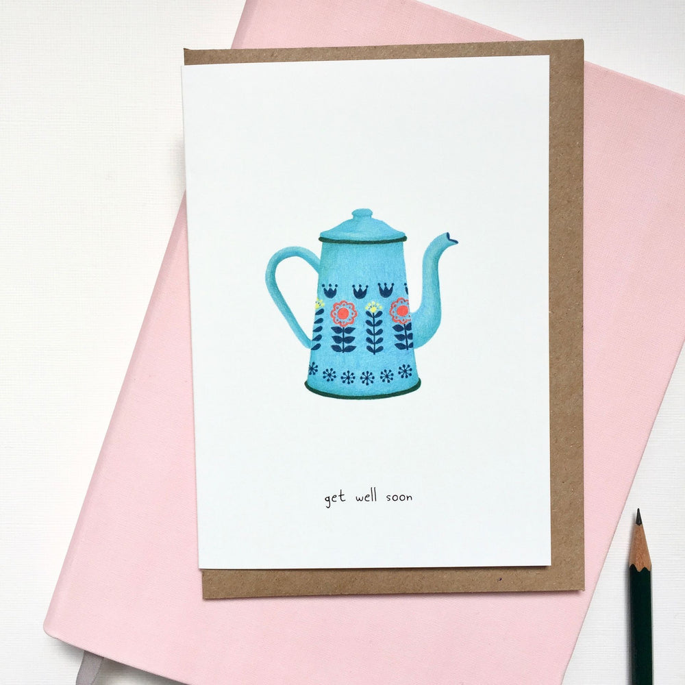 Pink Cloud Studio Genesung Get well soon - Grußkarte bei Nauli and Stories