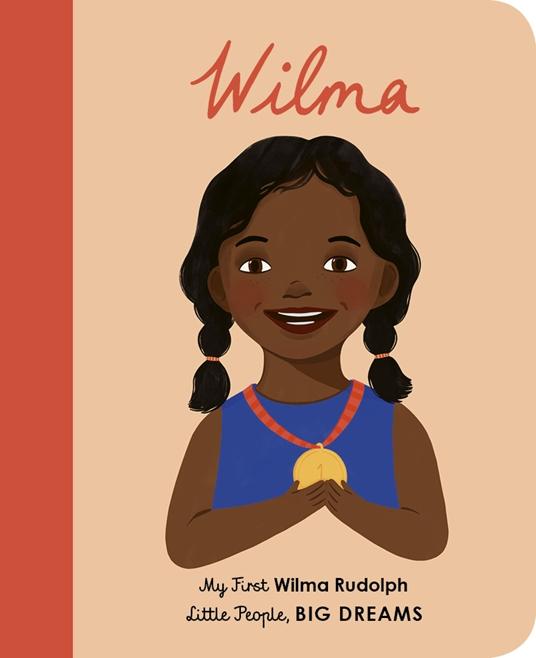 Quarto Bilderbuch Little People, Big Dreams. Mini. auf Englisch: Wilma Rudolph - Pappbilderbuch bei Nauli and Stories
