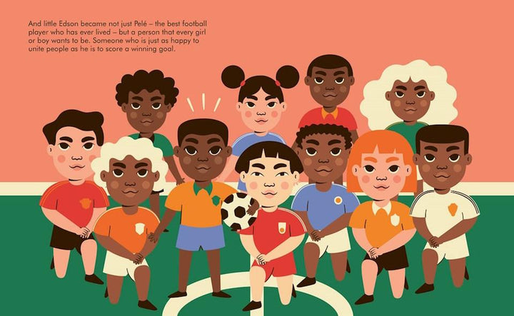 Quarto Little People, Big Dreams auf Englisch: Pelé bei Nauli and Stories
